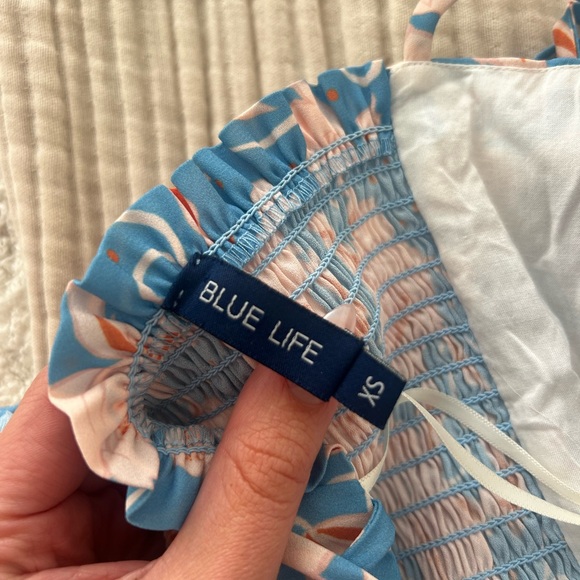 Blue Life Blue Floral Dress 💙 - Picture 4 of 4